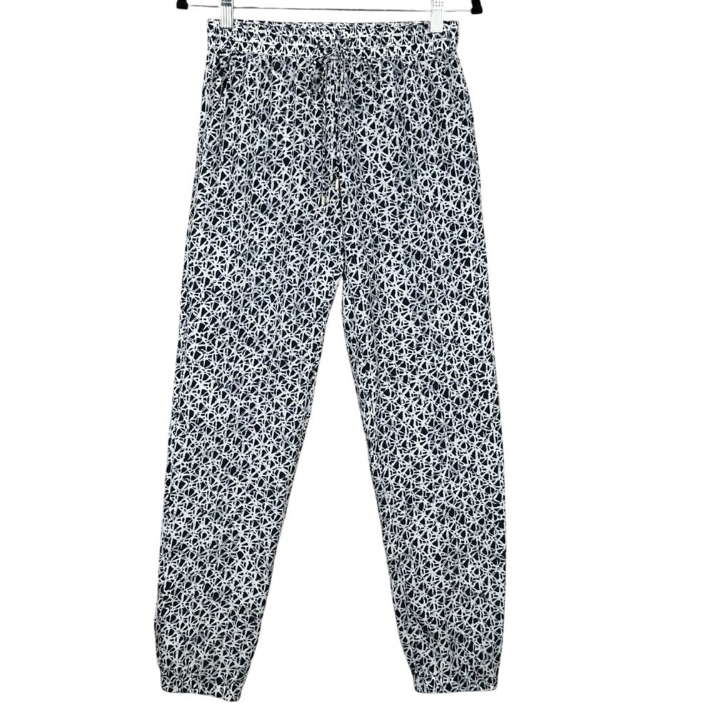 Michael Kors Womens Size 2 Pull On Jogger  blue   Elastic Waist lightweight